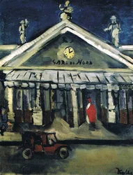 Entrance to Gare du Nord